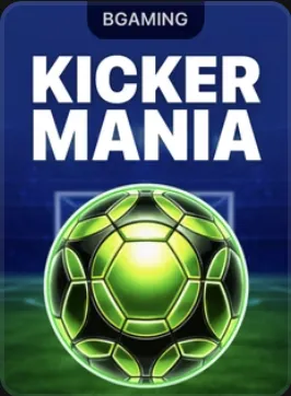 Spielkachel von Kicker Mania mit leuchtendem Fußball