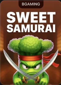 Spielkachel von Sweet Samurai mit Brokkoli-Krieger